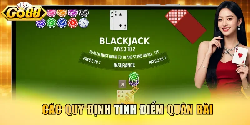 Các quy định tính điểm quân bài