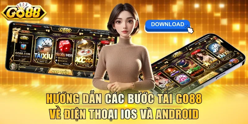 Hướng dẫn nhanh các bước tải Go88 về điện thoại iOS và Android