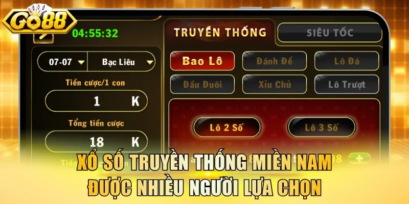Xổ số truyền thống miền Nam được nhiều người lựa chọn